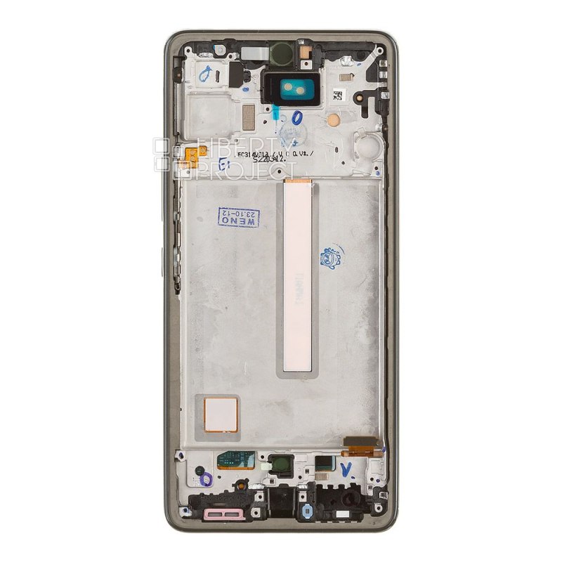 LCD дисплей для Samsung Galaxy A53 5G SM-A536 в сборе с тачскрином в рамке Incell (черный) — фото 3