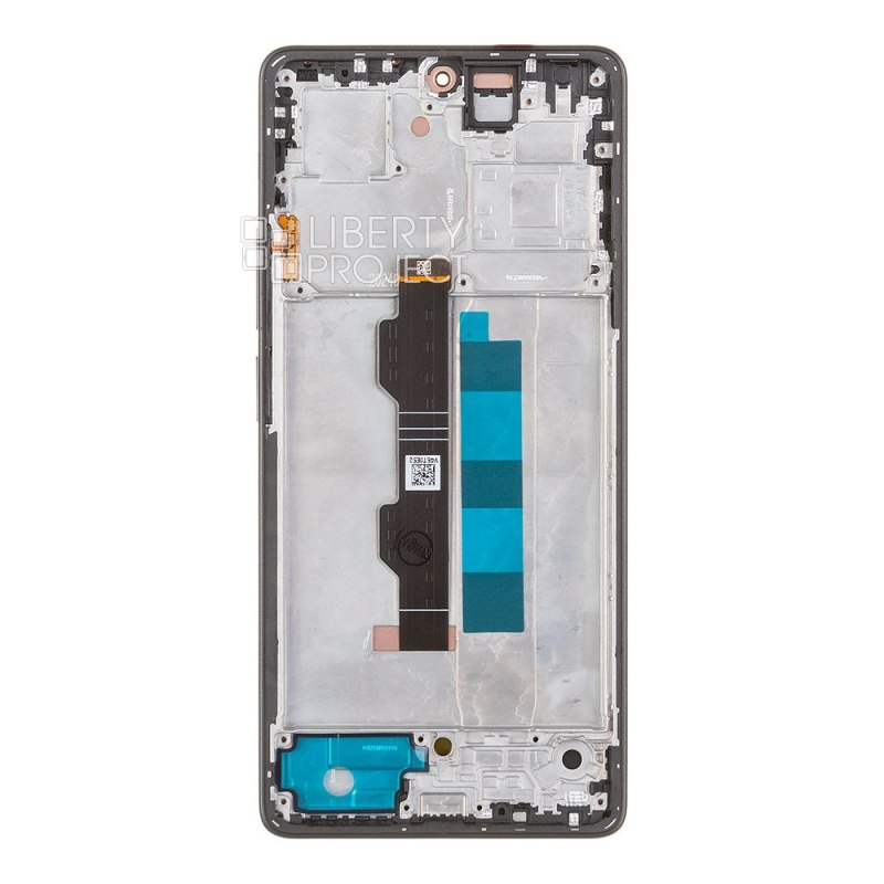 LCD дисплей для Xiaomi Redmi Note 13 Pro 4G/Note 14S/Poco M6 Pro(2312FPCA6G) в рамке OLED (черный) — фото 3