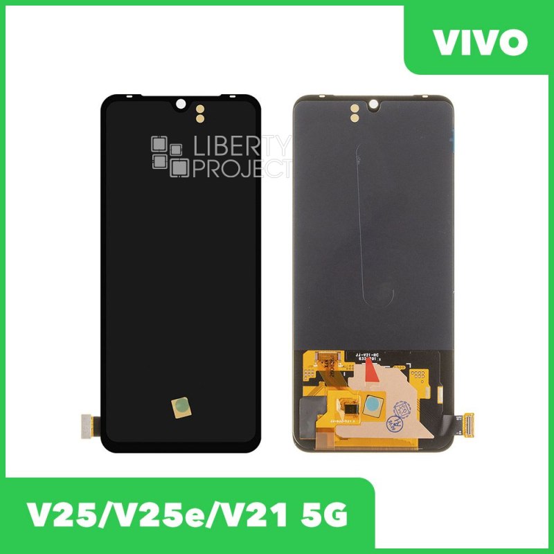 LCD дисплей для Vivo V25 (V2202) / V25e (V2201) / V21 5G (V2050) с тачскрином OLED (черный) — фото 2