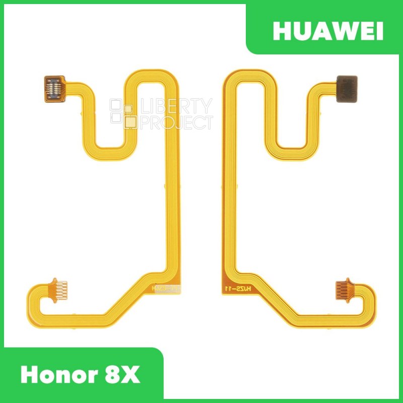 Шлейф/FLC для Huawei Honor Honor 8X (JSN-L21) межплатный на сканер отпечатка пальцев, ориг — фото 2