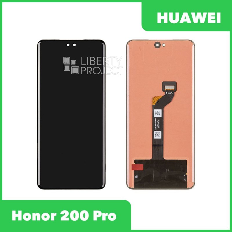 LCD дисплей для Huawei Honor 200 Pro (ELP-AN00) с тачскрином AMOLED (черный) 100% OR — фото 2