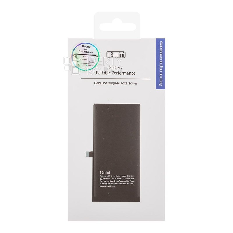 Аккумулятор (АКБ) для iPhone 13 mini Li 2520 mAh повышенная емкость Ultra Capacity, Статус "Genuine" (Подлинный) — фото 3