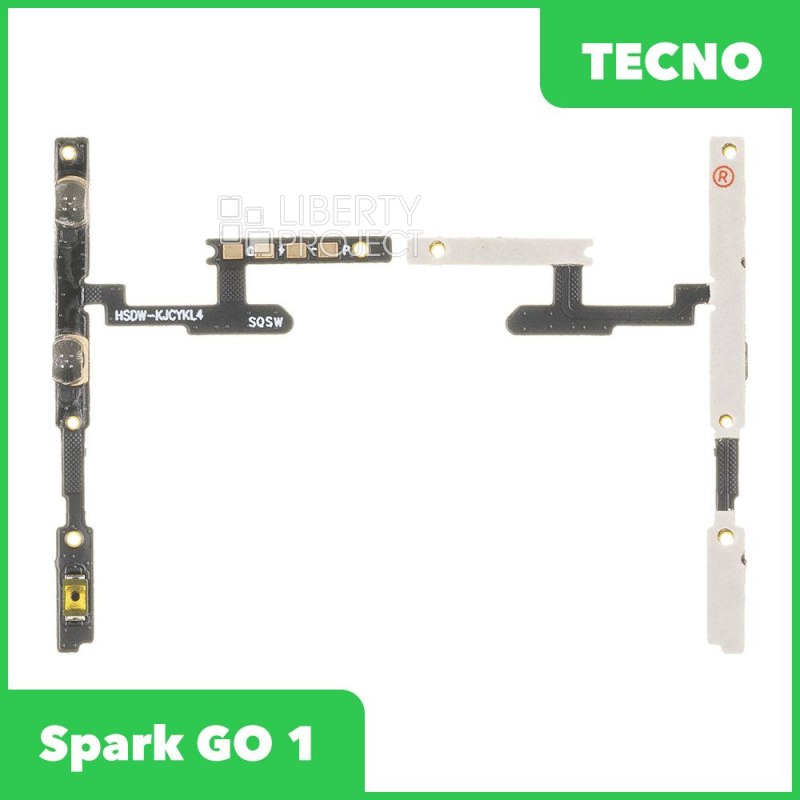 Шлейф/FLC Tecno Spark Go 1 (KL4) на кнопки громкости/включения — фото 2