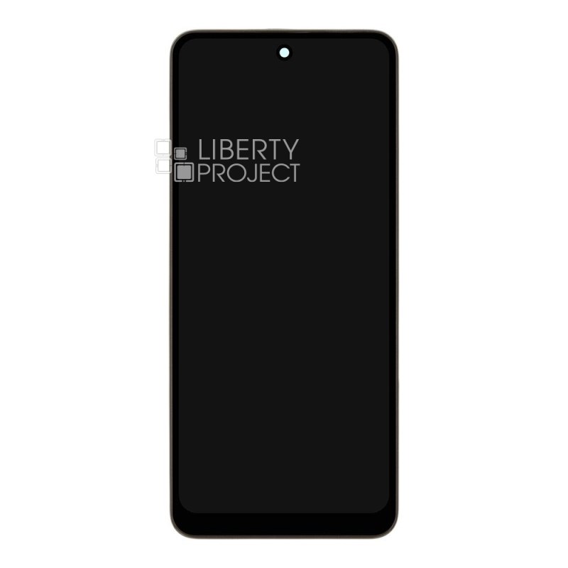 LCD дисплей для Xiaomi POCO X4 GT с тачскрином в рамке (черный) OR LCD — фото 4