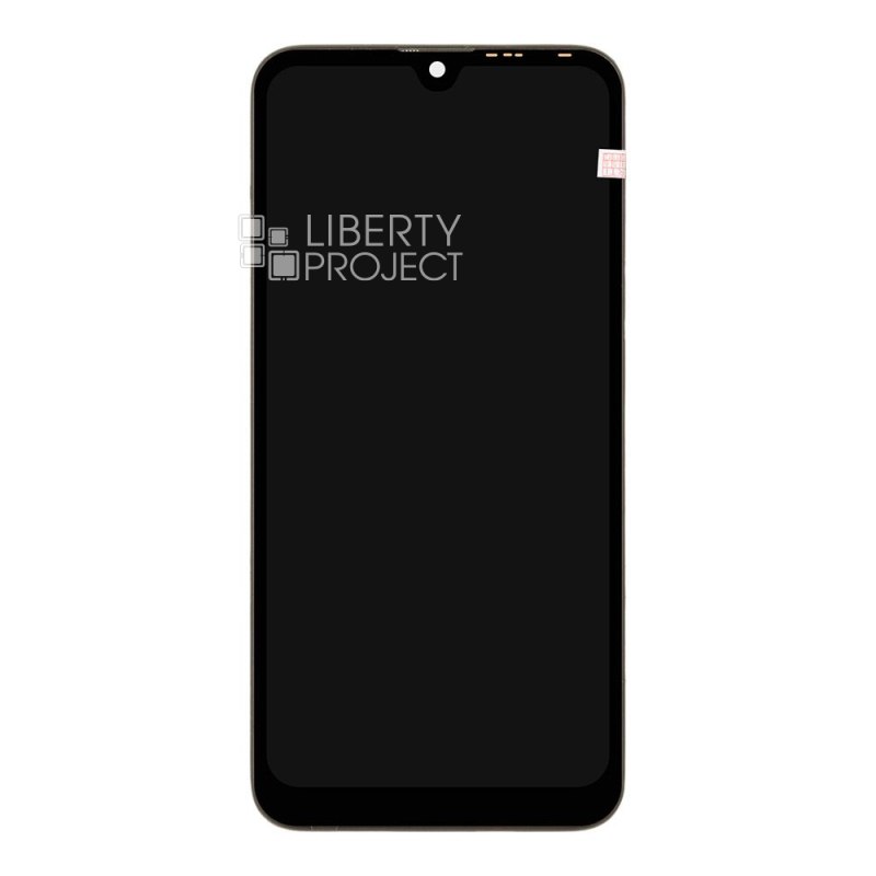 LCD дисплей для Huawei Y7 2019 (DUB-LX1) с тачскрином в рамке (черный) 100% OR — фото 4