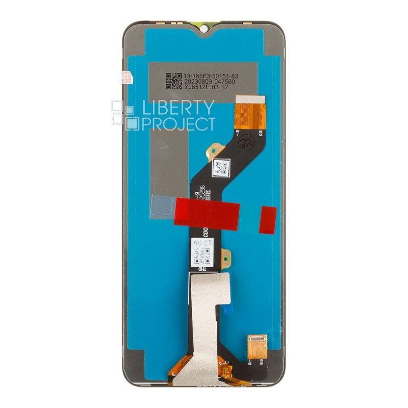 LCD дисплей для Infinix Hot 10 Lite (X657B) в сборе с тачскрином (черный) OR LCD — фото 3