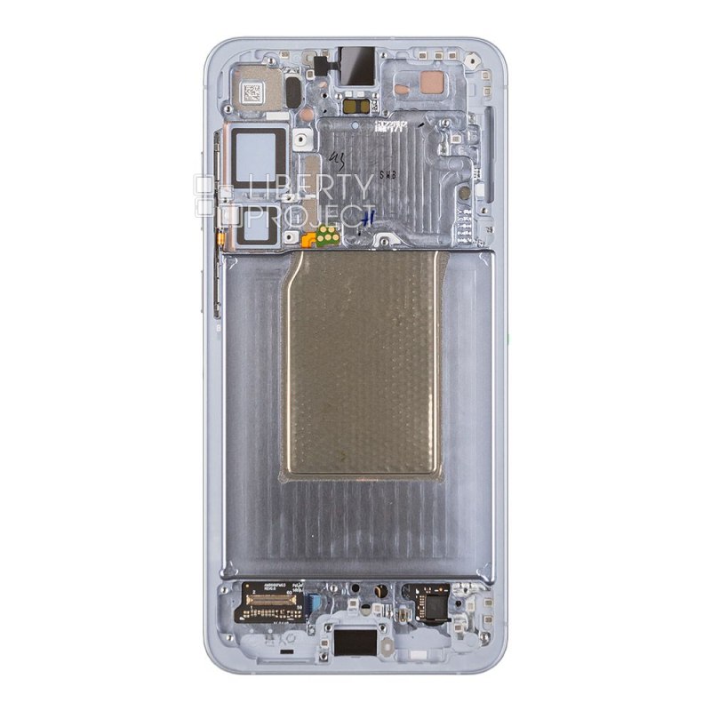 LCD дисплей для Samsung Galaxy S25 Plus SM-S936 в рамке (голубой) 100% OR SP — фото 3