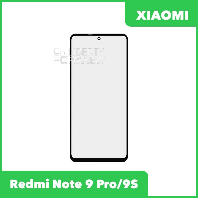 G+OCA PRO стекло для переклейки Xiaomi Redmi Note 9 Pro / Redmi Note 9S (черный) — фото 2