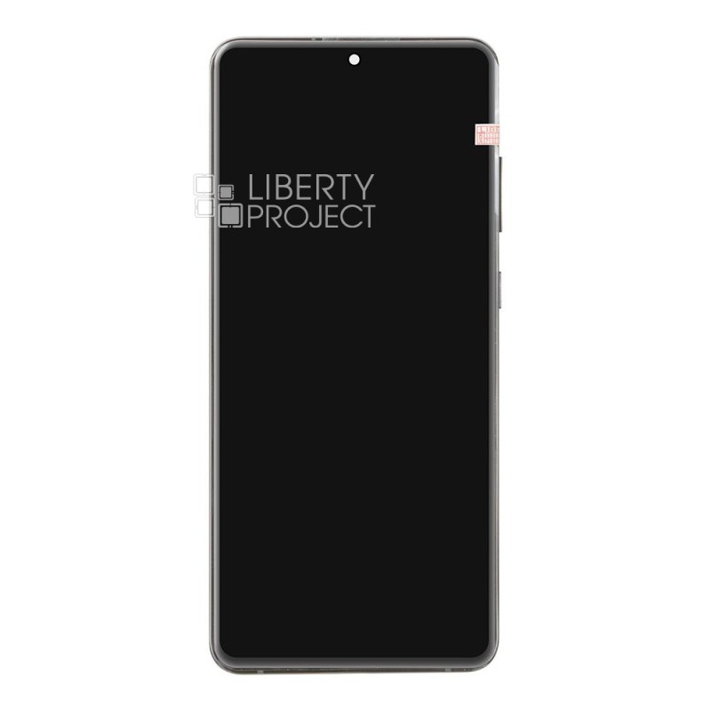 LCD дисплей для Samsung Galaxy S20 Ultra G988 в сборе в рамке incell (черный) — фото 5