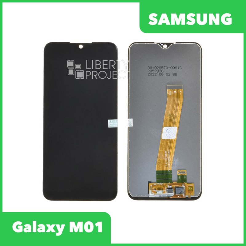 LCD дисплей для Samsung Galaxy M01 SM-M015 в сборе (черный)