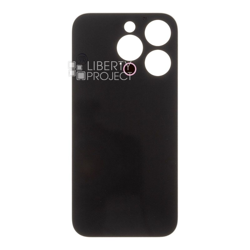 Задняя крышка для iPhone 15 Pro (натуральный титан) с логотипом, монолит, premium — фото 4