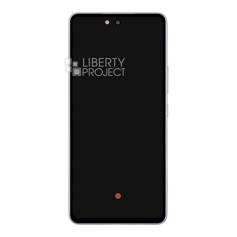 LCD дисплей для Samsung Galaxy A53 5G SM-A536 GH82-28025A в рамке (голубой) 100% OR SP — фото 5