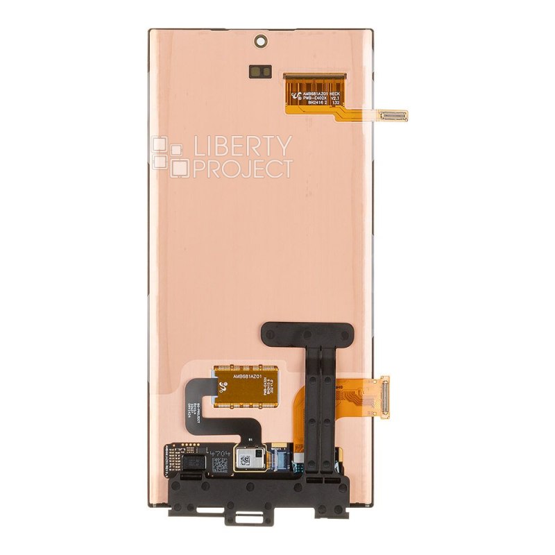 LCD дисплей для Samsung Galaxy S22 Ultra SM-S908 без рамки (черный) 100% OR SP — фото 3
