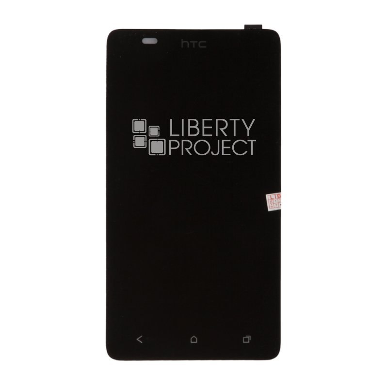 LCD дисплей для HTC Desire 400 Dual Sim с тачскрином, 1-я категория (черный)