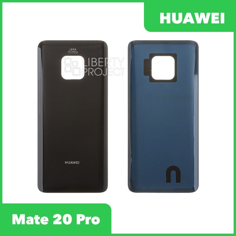 Задняя крышка для Huawei Mate 20 Pro (LYA-L29) (черный) — купить оптом в интернет-магазине Либерти