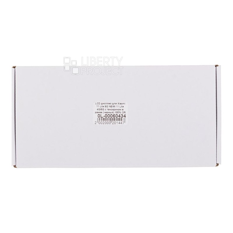 LCD дисплей для Xiaomi 11 Lite 5G NE/Mi 11 Lite 4G/5G с тачскрином в рамке (черный) 100% OR — фото 4