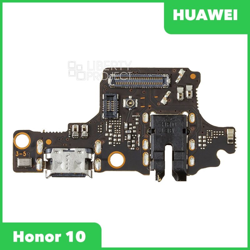 Шлейф/FLC Huawei Honor 10 (COL-L29) системный разъём/разъём гарнитуры/микрофон — купить оптом в интернет-магазине Либерти