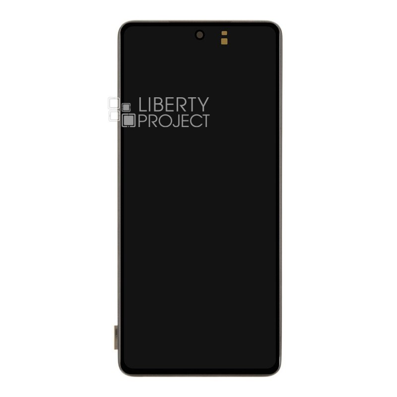LCD дисплей для Samsung Galaxy M53 5G SM-M536B в рамке (черный) 100% OR SP — фото 5