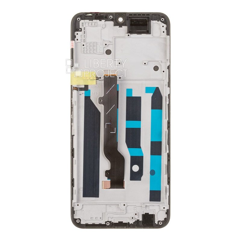 LCD дисплей для Infinix Note 11 (X663B) / 12 (X663D) с тачскрином в рамке OLED (черный) 100% OR — фото 3