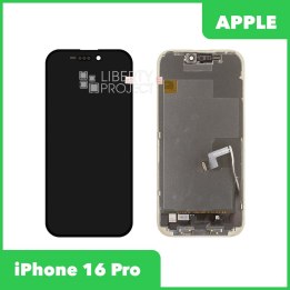 LCD дисплей для Apple iPhone 16 Pro (черный) матрица DD HARD OLED (привязка без пайки)