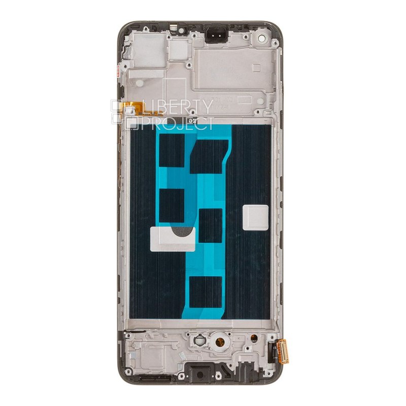 LCD дисплей для Realme 8 4G (RMX3085) с тачскрином в рамке Incell (черный) — фото 3