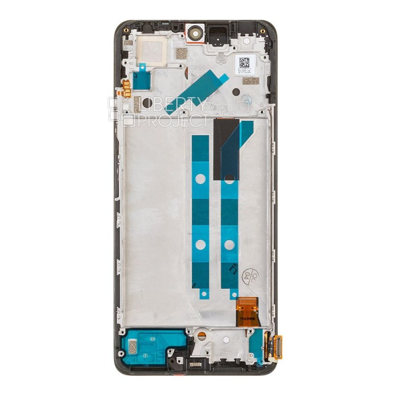 LCD дисплей для Xiaomi Redmi Note 11 Pro 4G/5G/Poco X4 Pro 5G (2022) (2201116TG) в рамке (черный) SP — фото 3