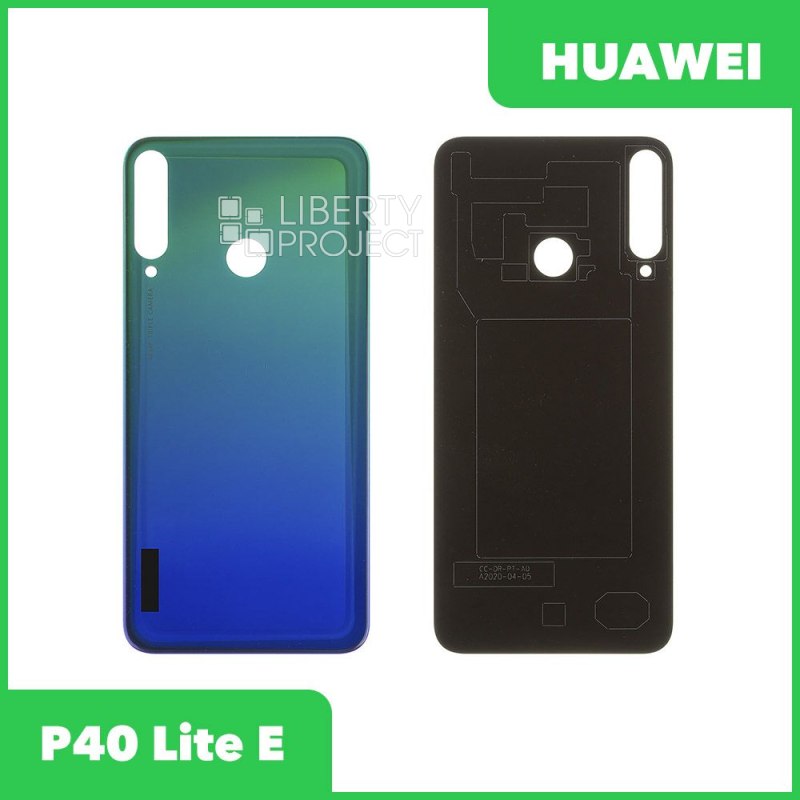 Задняя крышка для Huawei P40 Lite E (ART-L29) (синий) — купить оптом в интернет-магазине Либерти