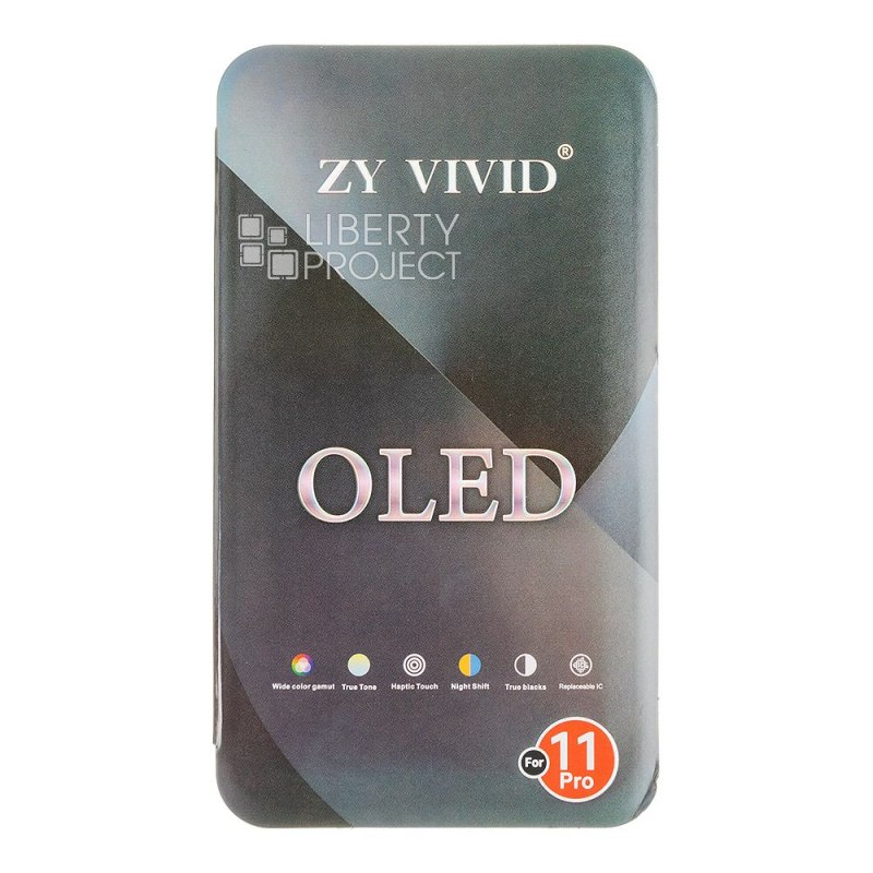 LCD дисплей для Apple iPhone 11 Pro (черный) с тачскрином, ZY OLED — фото 4