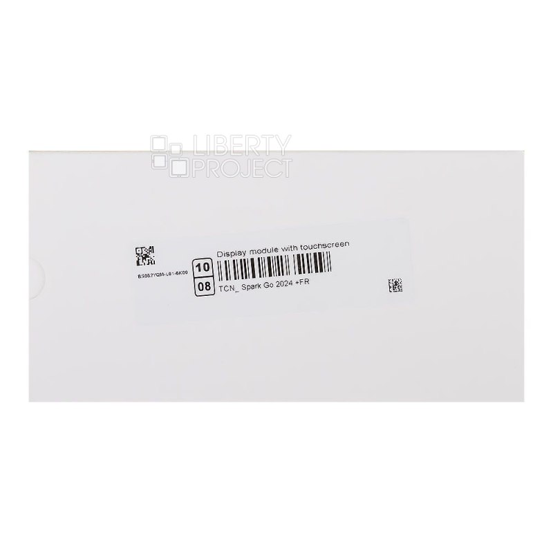 LCD дисплей для Tecno Spark Go 2024 (BG6) с тачскрином в рамке (черный) OR LCD — фото 4