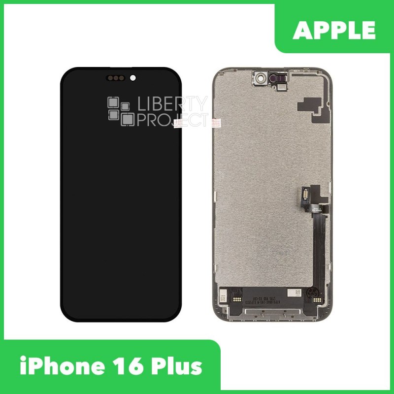 LCD дисплей для Apple iPhone 16 Plus (черный) матрица ZY In-Cell COF LTPS FHD — фото 2