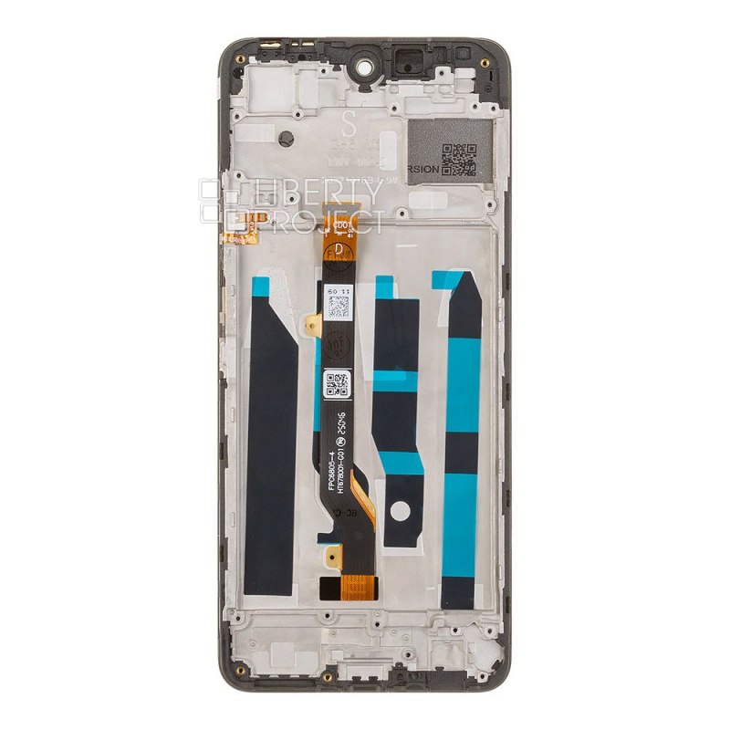 LCD дисплей для Tecno Camon 19 Neo в сборе с тачскрином в рамке (черный) OR LCD — фото 3