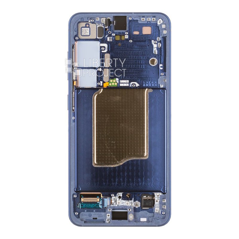 LCD дисплей для Samsung Galaxy S25 SM-S931 GH82-36329D в рамке (синий) 100% OR SP — фото 3