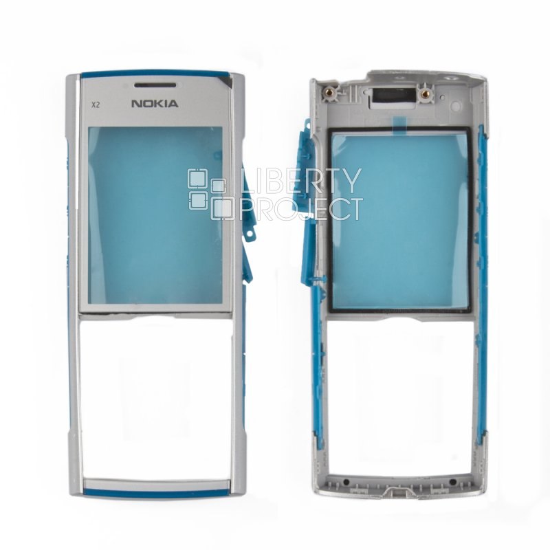 Корпус Nokia X2-00 (серебро) HIGH COPY