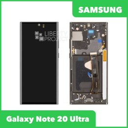 LCD дисплей для Samsung Galaxy Note 20 Ultra SM-N985/N986 в сборе в рамке OLED Full Size (черный)