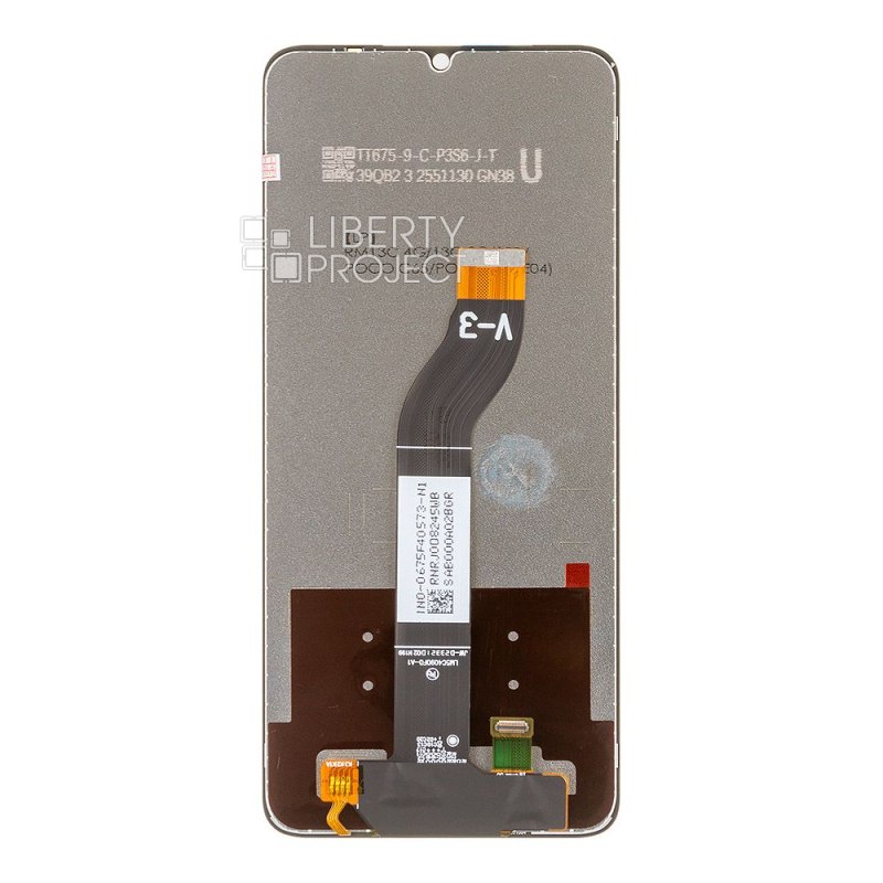 LCD дисплей для Xiaomi Redmi 13C 4G/Poco C65 с тачскрином (черный) HD яркая подсветка — фото 3