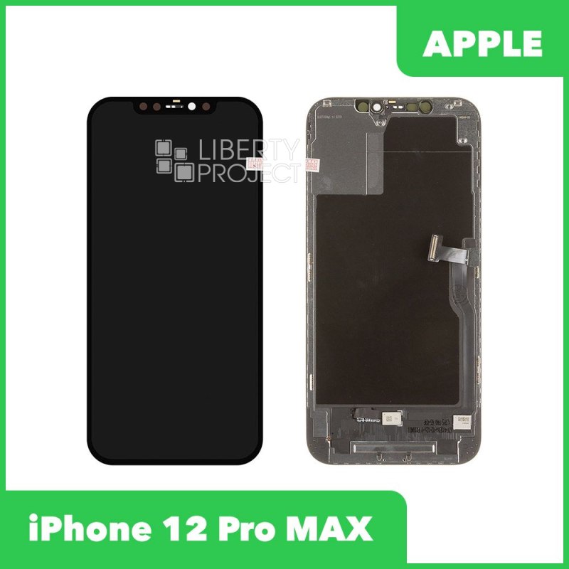 LCD дисплей для Apple iPhone 12 Pro MAX (черный) матрица ZY In-Cell LTPS FHD (привязка без пайки) — фото 2