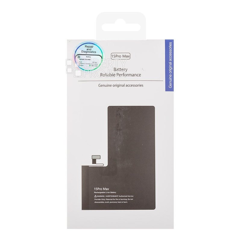 Аккумулятор (АКБ) для iPhone 15 Pro Max Li 4800 mAh повышенная емкость Ultra Capacity, Статус "Genuine" (Подлинный) — фото 3