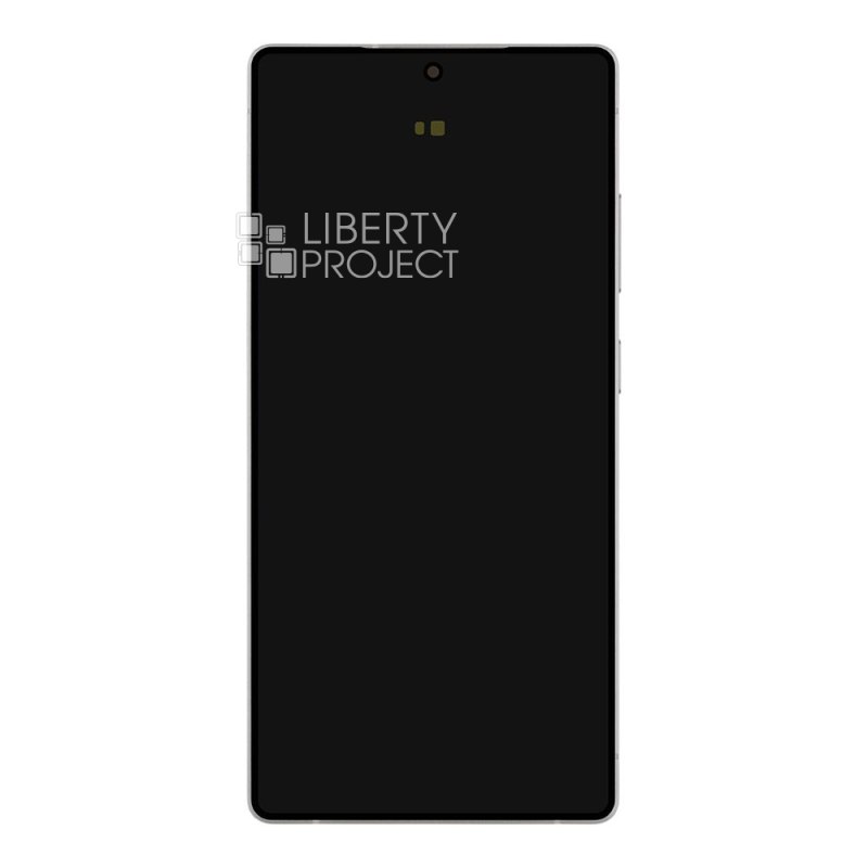 LCD дисплей для Samsung Galaxy S25 Ultra SM-S938B в рамке (серебро) 100% OR SP — фото 5
