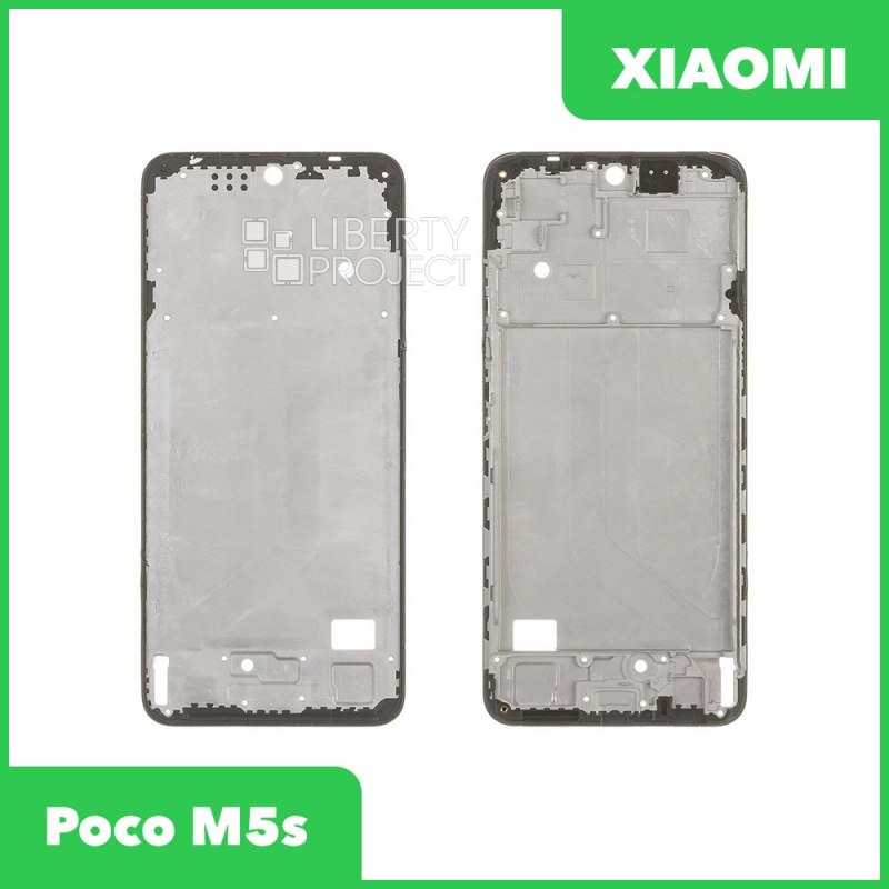 Рамка дисплея для Xiaomi Poco M5s (2207117BPG) (черный) — купить оптом в интернет-магазине Либерти