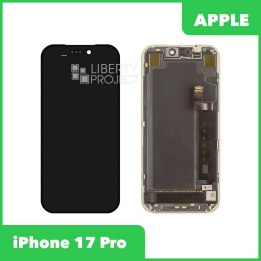 LCD дисплей для Apple iPhone 17 Pro (черный) матрица DD HARD OLED (привязка без пайки)