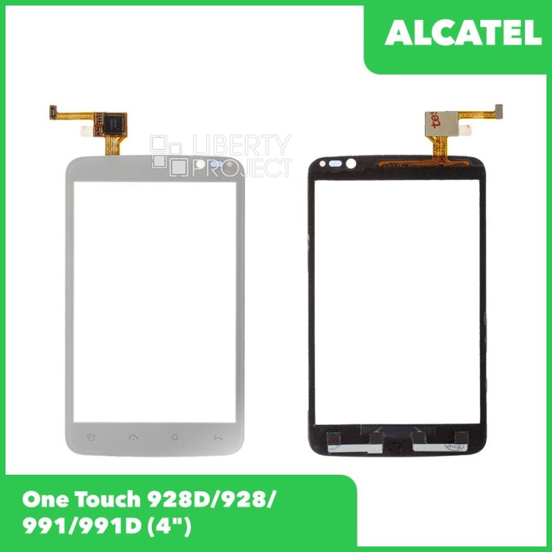 Тачскрин для Alcatel One Touch 928D/928/991/991D (белый)