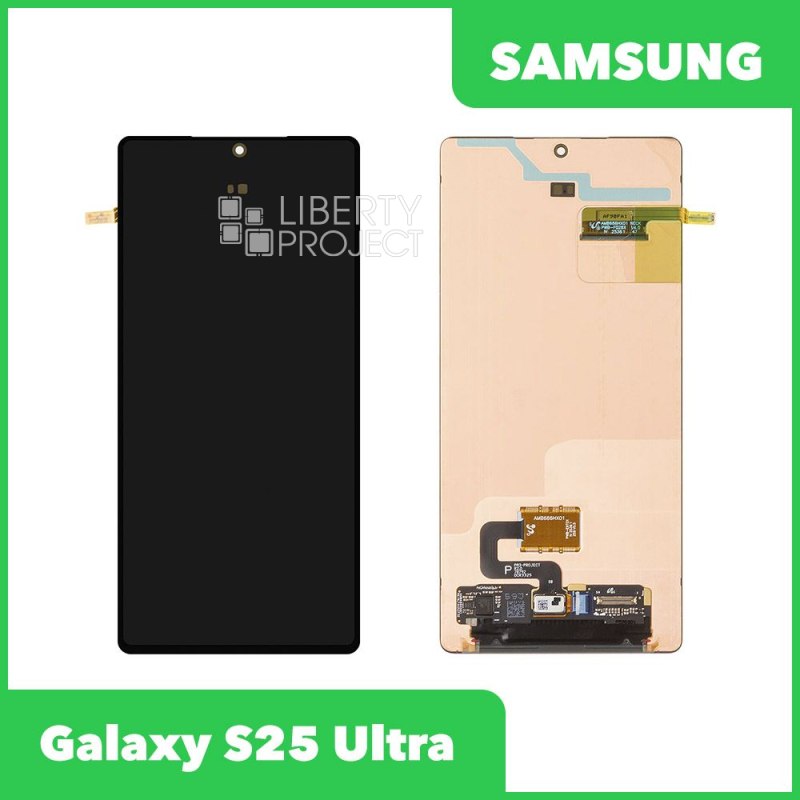 LCD дисплей для Samsung Galaxy S25 Ultra SM-S938B GH82-36588A без рамки (черный) 100% OR SP — фото 2