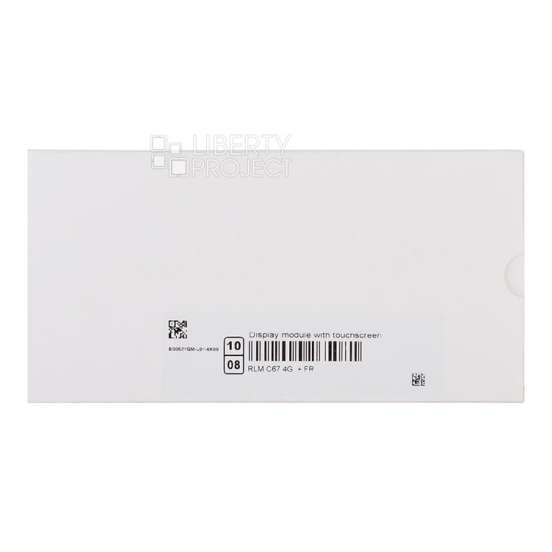 LCD дисплей для Realme C67 4G (RMX3890) с тачскрином в рамке (черный) OR LCD — фото 4